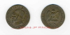 1870 - Napoléon III - Monnaie satirique Bronze au module de 5 centimes