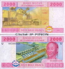 CAMEROUN 2002 - pk 208 U - 2000 Francs