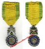 Médaille militaire - Modèle IIIe République - Mention 1870 dans la légende + trophée uniface