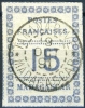 MADAGASCAR 1891 - 10 - 15c bleur sur gris