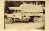 AUTOMOBILE - Carte photo - camion militaire bandages De Dion Bouton vers 1914