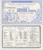 ALGERIE - 19 juillet 1881, 1 Franc, Loterie Nationale Algérienne