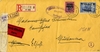 BELGIQUE 1916 - Lettre recommandée EXPRES au départ de Bruxelles à destination de MULHOUSE / FRANCE