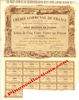 1865 - CREDIT COMMUNAL de FRANCE - Action de 500 Francs libérée pour 150 1ère série
