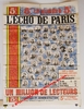 Anonyme - "L'ECHO DE PARIS" - Imp Paul Dupont, Paris 147 x 110 cm