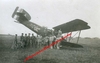 AVIATION - Escadrille de Bombardement Breguet - Spectaculaire accident avec Breguet 14 - Carte Photo
