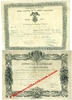 2nd EMPIRE - 3e REPUBLIQUE - 2 documents pour : PEROT Claude né le 27 Mai 1827 à BOURENVILLE, Meuse.
