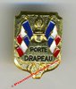Insigne PORTE DRAPEAU - Petit Modèle - Standard de 3 à 10 ans - Fabrication officielle actuelle.