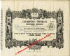1855 - Bains thermaux "CALORIFERES THERMAUX SYSTEMES DUPONT" - Titre de 4 actions