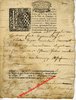 VILLE de CHARTRES (28). 13 Juin 1737. Avis de Jugement, condamnation à payer… - Fiscalité d'Orléans