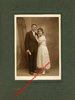 TOURS (37) - Couple de tourangeaux - Photo de mariage vers 1925 - 15,5 x 11 cm contrecollée