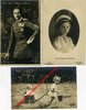 PRUSSE - FAMILLE ROYALE - 3 cartes photos 1909 "Bromures" "Radium"