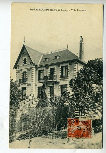 TOURS / SAINTE RADEGONDE (37) -  carte postale "VILLA LABRATOR"