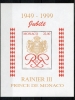 MONACO 1998 - Bloc 80 - Cinquantenaire du règne de S.A.S. le Prince Rainier III
