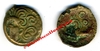 BITURIGES CUBI (Peuple des) - Bronze "EAROS" au cheval et aux annelets pointés - TTB à SUP