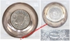 MARINE - FREGATE LA FAYETTE - Coupelle souvenir 108 mm, métal argenté - Fabrication Arthus Bertrand