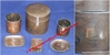 CHINE / INDOCHINE - Lot de 6 objets anciens cuivre cloisonné
