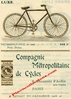 CYCLISME - Catalogue 1906 de la "Compagnie métropolitaine de cycles" 6 chaussée d'ANTIN à Paris