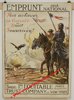 CHAVANNAZ B., 1918 - "EMPRUNT NATIONAL 1918" "POUR ACHEVER LA CROISIERE DU DROIT - SOUSCRIVEZ "