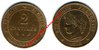 1892 - (G 105) - 2 centimes CERES - FRANCE - TTB à SUP