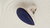 LAPIS-LAZULI - Bague avec beau cabochon de lapis-lazuli forme poire