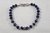 LAPIS-LAZULI - Bracelet en perles de lapis-lazuli facettées