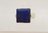 LAPIS-LAZULI - bague formée d'un cabochon carré en lapis-lazuli
